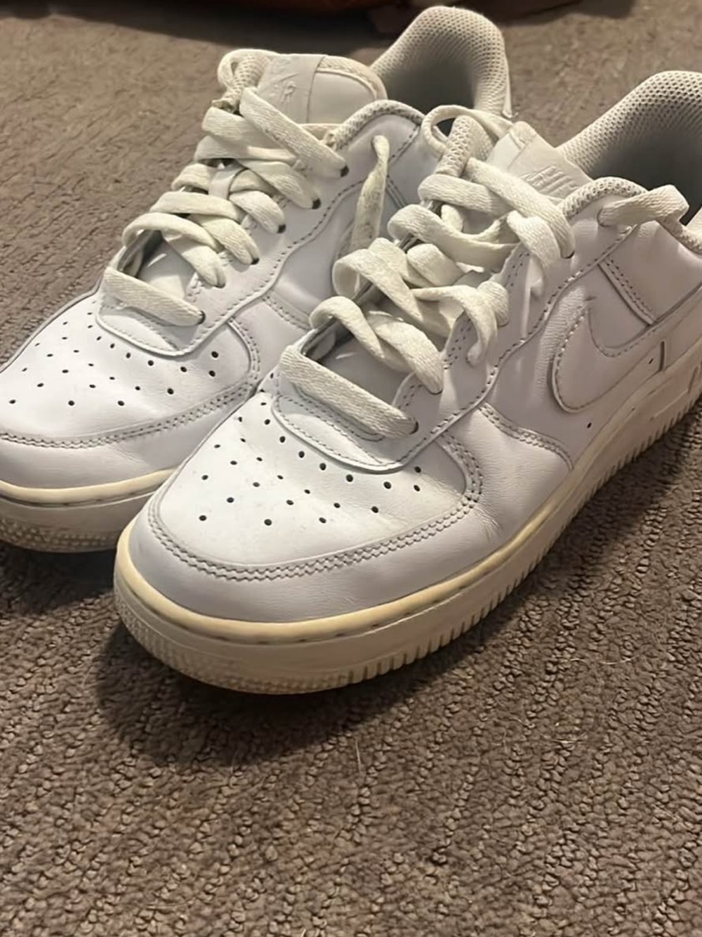Nike White Women’s Low-Top Sneakers